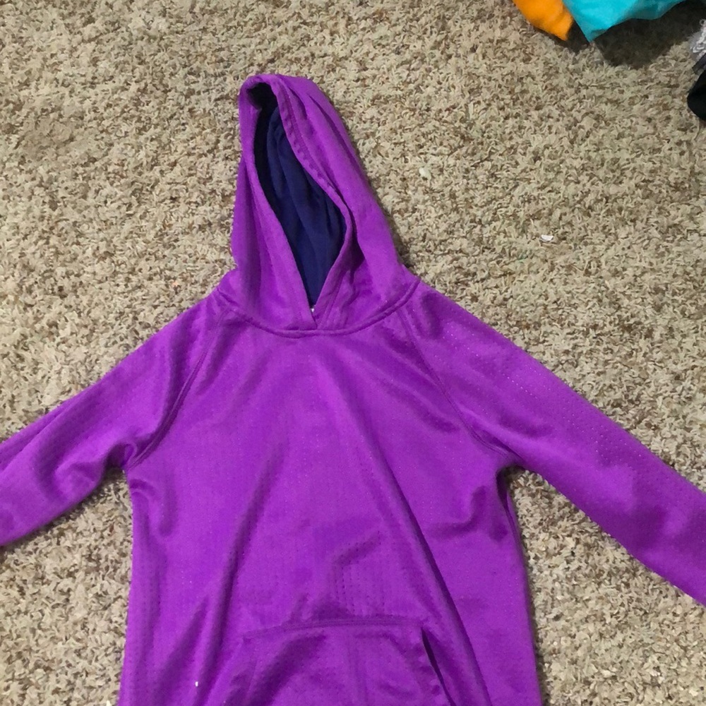 Purple sweatshirt